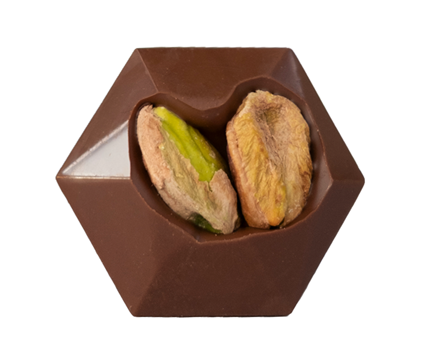 45% Cacao з фісташкою