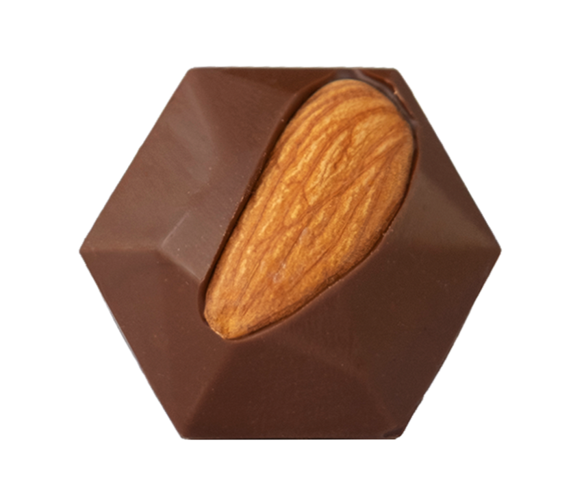 45% Cacao з мигдалем